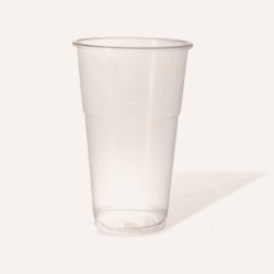 1000 Half Pint Plastic Cups for Cold Beverages - Recyclable, Eco-Friendly (8oz)