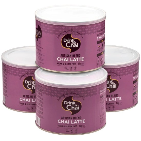 Drink Me Chai Artisan Chai Latte (4 x 1kg)