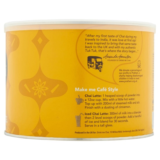 Drink Me Chai Vanilla Chai Latte (4 x 1kg)