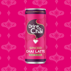 Drink Me Chai Spiced Chai Latte Ready-To-Drink Cans (12 x 250ml) Drink Me Chai Spiced Chai Latte Ready-To-Drink Cans (12 x 250ml)