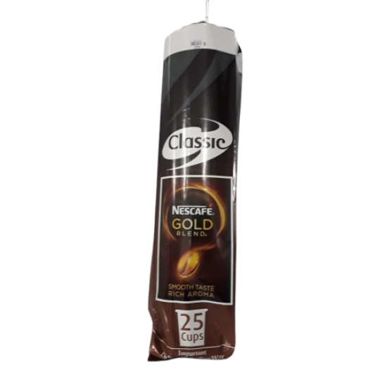 InCup Drinks Sleeves for Vending Machines - 73mm - Nescafe Gold Blend - Black Coffee (25)