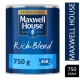 Maxwell House Rich Instant Coffee (750g tin)