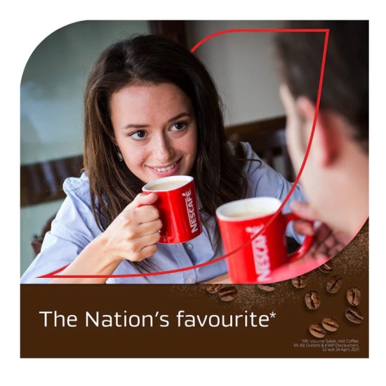Nescafe Original Instant Coffee Granules (750g tin) - 416 Cups