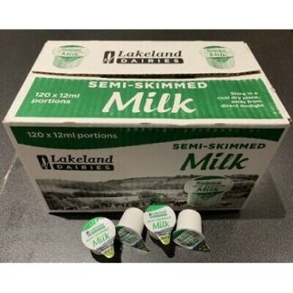 Lakeland semi-skimmed milk pots