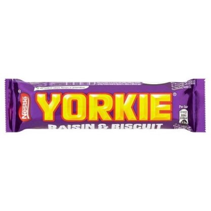 Yorkie raisin and biscuit
