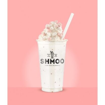 Shmoo raspberry & white chocolate milkshake