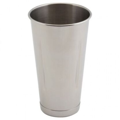 stainless steel milkshake beaker