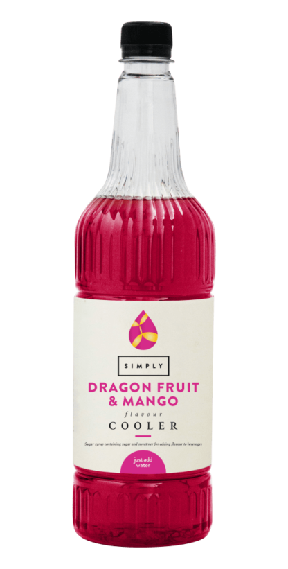 Cooler Syrup Dragon Fruit Mango IBC Simply (1LTR)